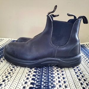 USED Blundstone Unisex 163 Work & Safety black boots Size Unisex 6